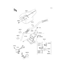 Handlebar pour Kawasaki 1998 750 STX