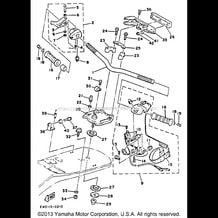 STEERING pour Yamaha 1993 WaveRunner SUPER JET - SJ650R - 1993