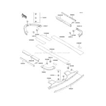 Pads pour Kawasaki 1998 750 STX