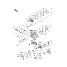 Carburetor Parts pour Kawasaki 1998 900 STX