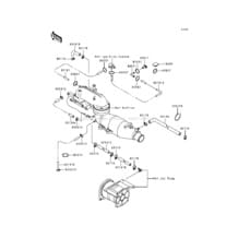 Cooling pour Kawasaki 1998 900 STX