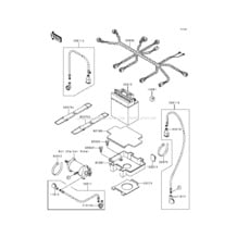 Electrical Equipment pour Kawasaki 1998 900 STX