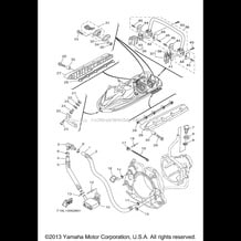 HULL DECK pour Yamaha 2008 WaveRunner WaveRunner FX High Output CA - FX1100LG - 2008