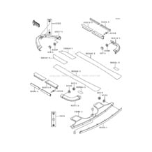 Pads pour Kawasaki 1998 900 STX