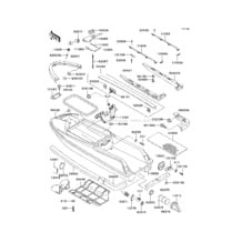 Hull(JS750-C1) pour Kawasaki 1998 SXI PRO