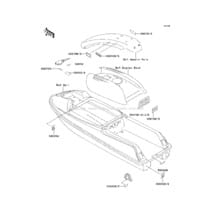 Labels pour Kawasaki 1998 SXI PRO