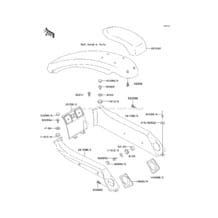 Pads pour Kawasaki 1998 SXI PRO