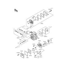 Carburetor Parts pour Kawasaki 1998 Xi Sport