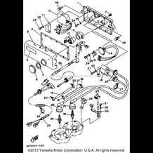 ELECTRICAL 1 pour Yamaha 1993 WaveRunner WAVE BLASTER - WB700R - 1993