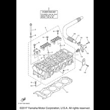 CYLINDER 2 pour Yamaha 2008 WaveRunner WAVERUNNER FX SUPER HIGH OUTPUT - FX1800GK - 2008