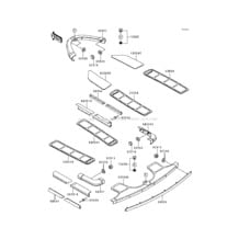 Pads pour Kawasaki 1998 Xi Sport