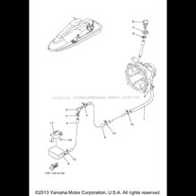 HULL DECK pour Yamaha 2008 WaveRunner WAVERUNNER SUPERJET - SJ700BG - 2008