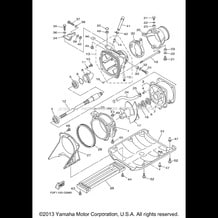 JET UNIT 1 pour Yamaha 2008 WaveRunner WAVERUNNER SUPERJET - SJ700BG - 2008