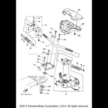 STEERING 1 pour Yamaha 2008 WaveRunner WAVERUNNER SUPERJET - SJ700BG - 2008