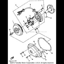 GENERATOR pour Yamaha 1993 WaveRunner WAVE BLASTER 700 (WB700R) 1993