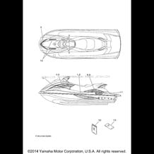 GRAPHICS pour Yamaha 2008 WaveRunner WaveRunner VX - VX1100G - 2008