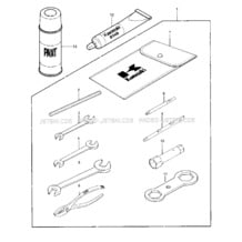 OWNER TOOLS (JS440-A10) pour Kawasaki 1986 JS440