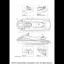 IMPORTANT LABELS pour Yamaha 2008 WaveRunner WaveRunner VX Deluxe - VX1100BGB - 2008