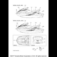 GRAPHICS pour Yamaha 2009 WaveRunner WAVERUNNER FX CRUISER SHO - FX1800AHR - 2009