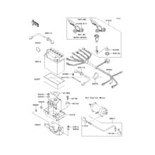 Electrical Equipment pour Kawasaki 1999 900 STX