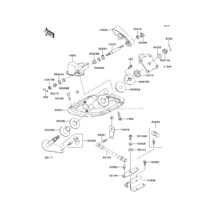 Handle Pole pour Kawasaki 1999 900 STX