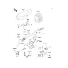 Handlebar pour Kawasaki 1999 900 STX