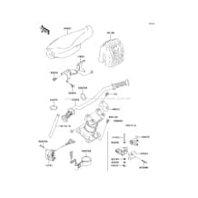 Handlebar pour Kawasaki 1999 900 STX