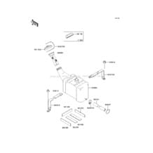 Oil Tank pour Kawasaki 1999 900 STX