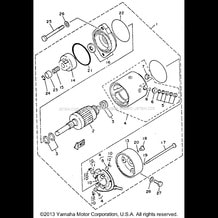 STARTING MOTOR pour Yamaha 1993 WaveRunner WAVE RUNNER 500 (WR500R) 1993