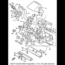 STEERING pour Yamaha 1993 WaveRunner WAVE RUNNER - WR500R - 1993