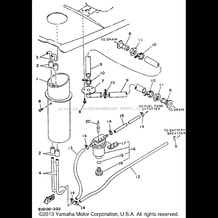 VENTILATION pour Yamaha 1993 WaveRunner WAVE RUNNER - WR500R - 1993