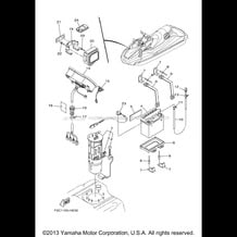 ELECTRICAL 3 pour Yamaha 2009 WaveRunner WAVERUNNER FZR - GX1800HB - 2009