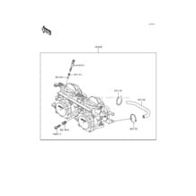 Carburetor pour Kawasaki 1999 Xi Sport