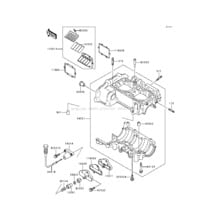 Crankcase pour Kawasaki 1999 Xi Sport