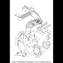 HULL & DECK pour Yamaha 2009 WaveRunner WAVERUNNER FZR - GX1800HB - 2009