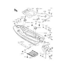 Hull pour Kawasaki 1999 Xi Sport