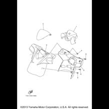 STEERING 2 pour Yamaha 2009 WaveRunner WAVERUNNER FZR - GX1800HB - 2009