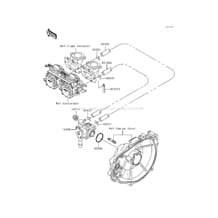 Oil Pump pour Kawasaki 1999 Xi Sport