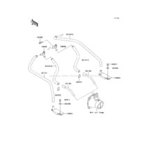 Bilge System pour Kawasaki 2000 1100 STX D.I.