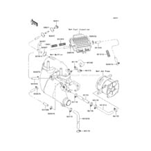 Cooling pour Kawasaki 2000 1100 STX D.I.