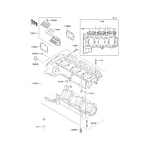 Crankcase pour Kawasaki 2000 1100 STX D.I.