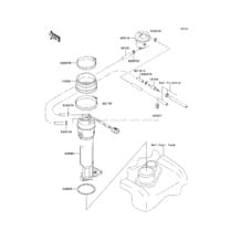 Fuel Pump pour Kawasaki 2000 1100 STX D.I.