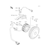 Generator pour Kawasaki 2000 1100 STX D.I.