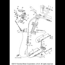 CONTROL CABLE pour Yamaha 2009 WaveRunner WAVERUNNER FZS - GX1800AHR - 2009