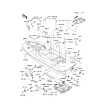 Hull pour Kawasaki 2000 1100 STX D.I.