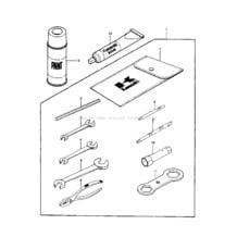 OWNER TOOLS pour Kawasaki 1986 JS550