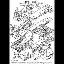 JET UNIT 1 pour Yamaha 1993 WaveRunner WAVE RUNNER III 650 (WRA650R) 1993