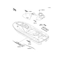 Decals(JT900-B2) pour Kawasaki 2000 900 STX