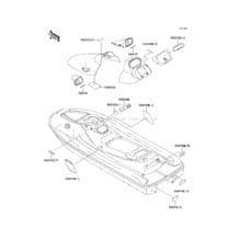 Labels pour Kawasaki 2000 900 STX