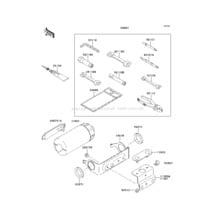 Owner's Tools pour Kawasaki 2000 900 STX